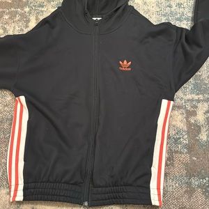 Vintage Adidas, zip up hoodie